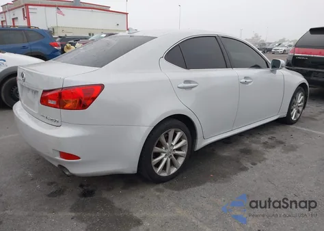 2009 Lexus Is 250 from USA, damaged, VIN JTHCK262492030193